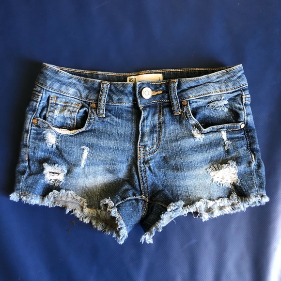 Girls RSQ Jean shorts - Picture 1 of 3